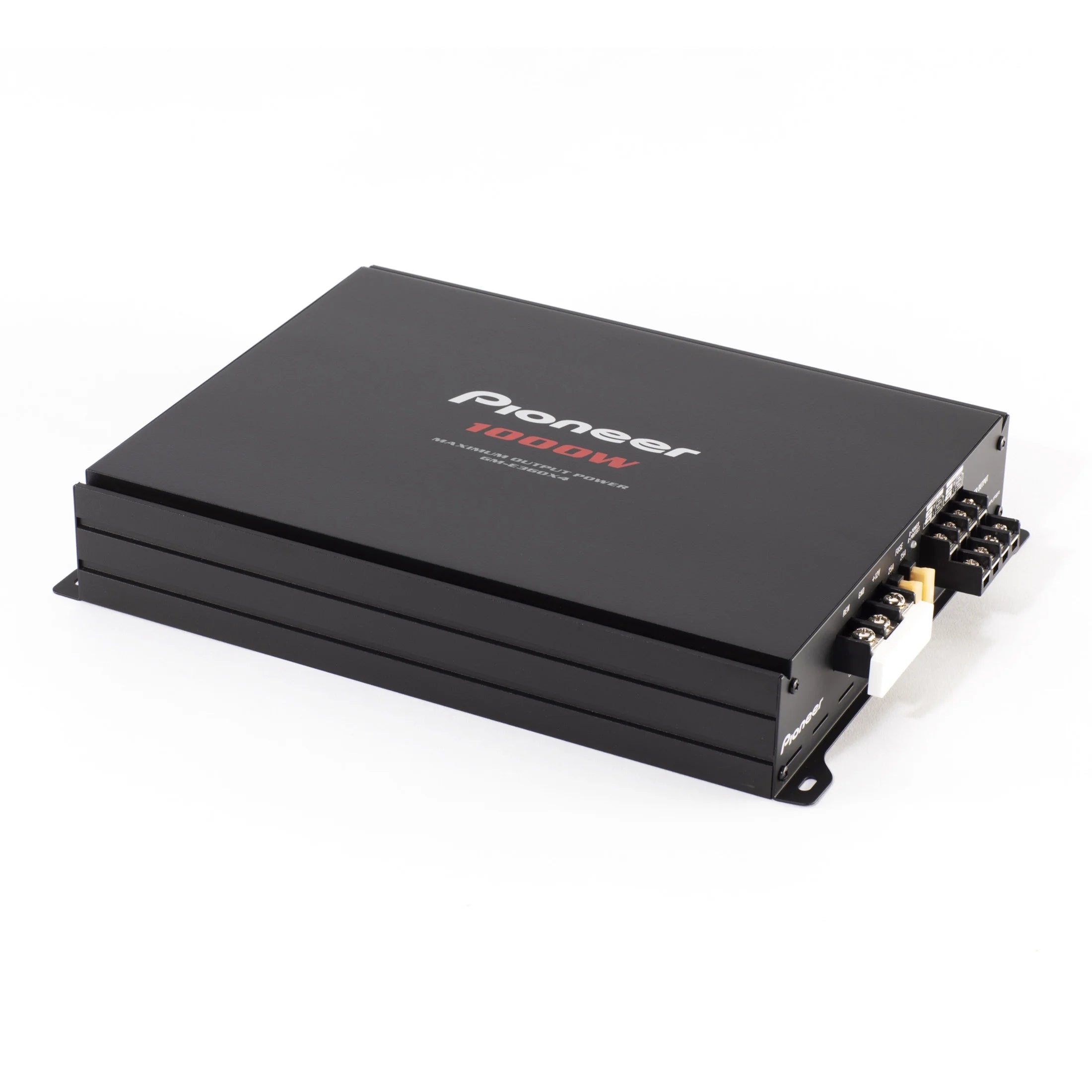 GM-E360X4 4-Channel Bridgeable Car Amplifier, 1000W Max Power, HPF/LPF & Bass Boost