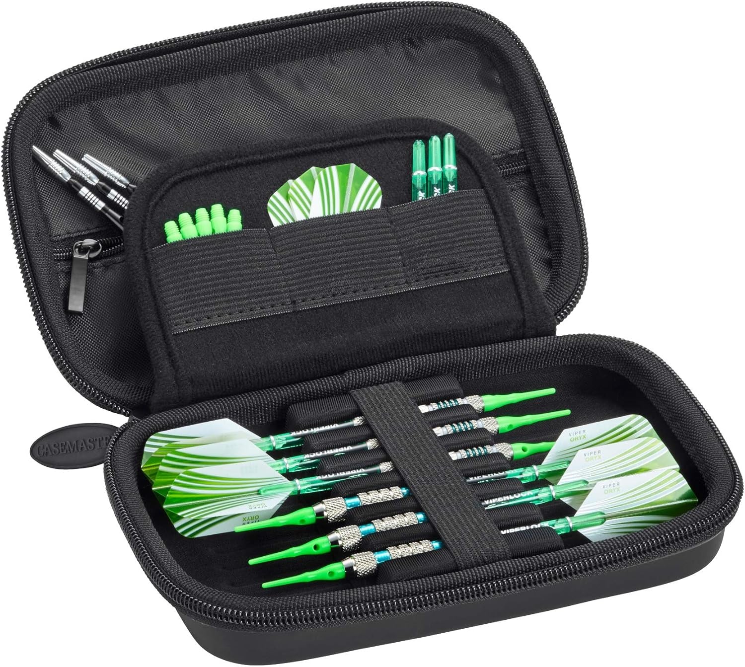 Sentinel 6 Dart Case, Black Zipper
