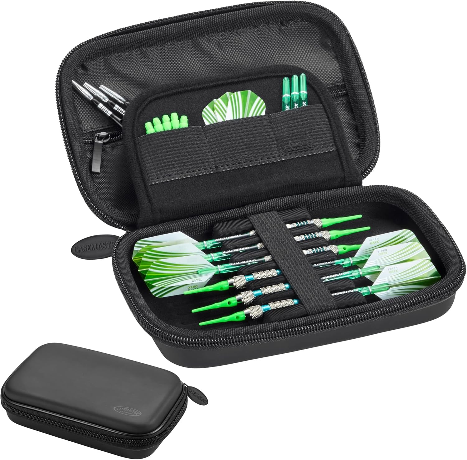 Sentinel 6 Dart Case, Black Zipper